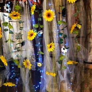 SUNFLOWER lighted  BACKDROP